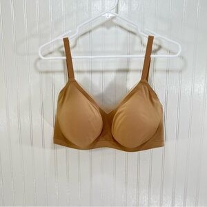 Honeylove Crossover Seamless Tan Bra Size XL 38D/DD(E)